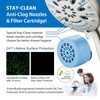 AquaCare Magneton 8-setting Magnetic Docking Hand Shower with Built-in Shower