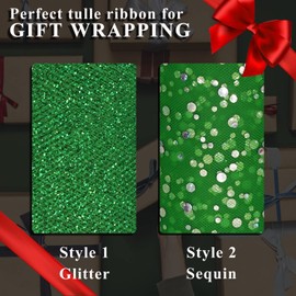 Blush Glitter Tulle Rolls 6 Inch by 50 Yards Sparkle Fabric Ribbon for DIY Tutu Skirt Sewing Bow Wedding Decorations Craft Supplies Gift Wrapping