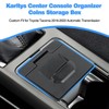 Karltys Center Console Organizer with Coin Storage Box, Car Console