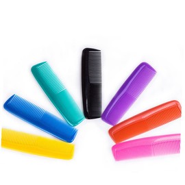 TOVINANNA 24pcs Mini Hair Comb Double Sided Detangler Hairdressing Tool Static Portable Barber Accessories for Travel