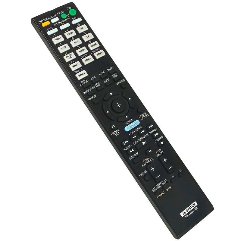Replacement Remote Control RM-AAP040 Applicable for Sony STR-DN1000 Home Theater