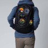 3pcs Mountain Adventure Bear Patches - Colorful Fully Embroidered Cool