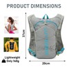 Hydration Vest Backpack, Lightweight Adjust Straps Running Backpack with Reflective