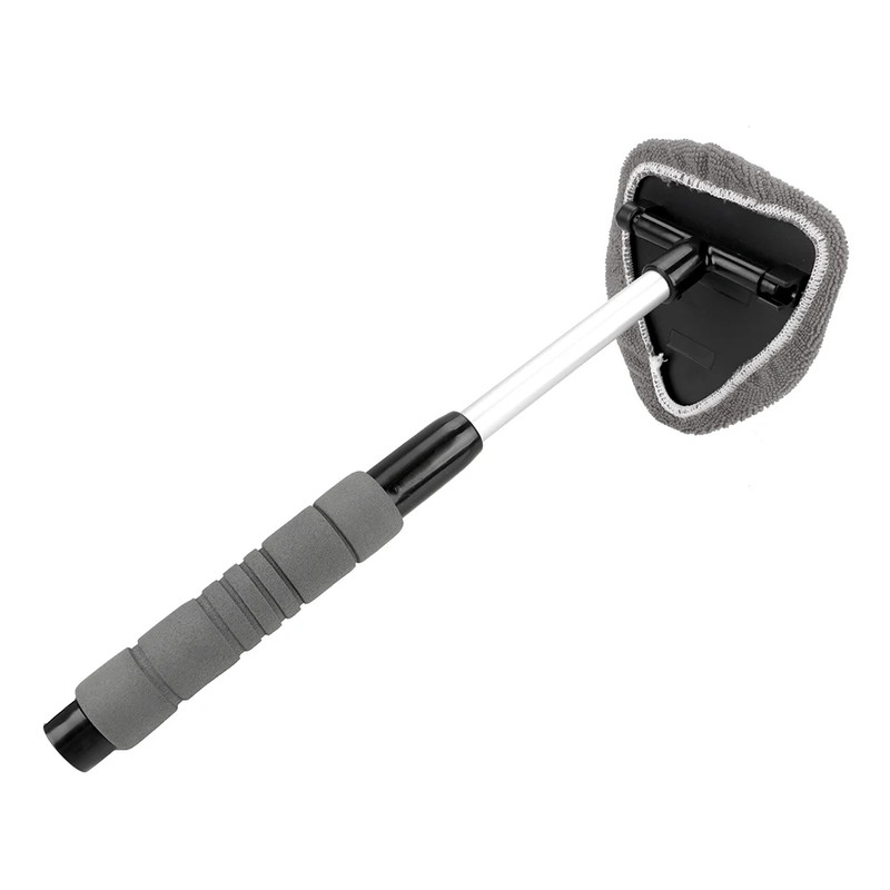 Telescopic Car Windshield Cleaner for Glass - 360° Microfiber Window