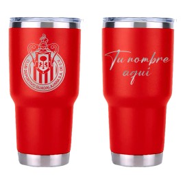 Termo Chivas Guadalajara 30oz Personalizado Grabado Laser