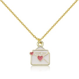 Pronature Inspired Email Charm Necklace Album Merch Jewelry Accessories for Women Fans Costume Outfit Dress Decor