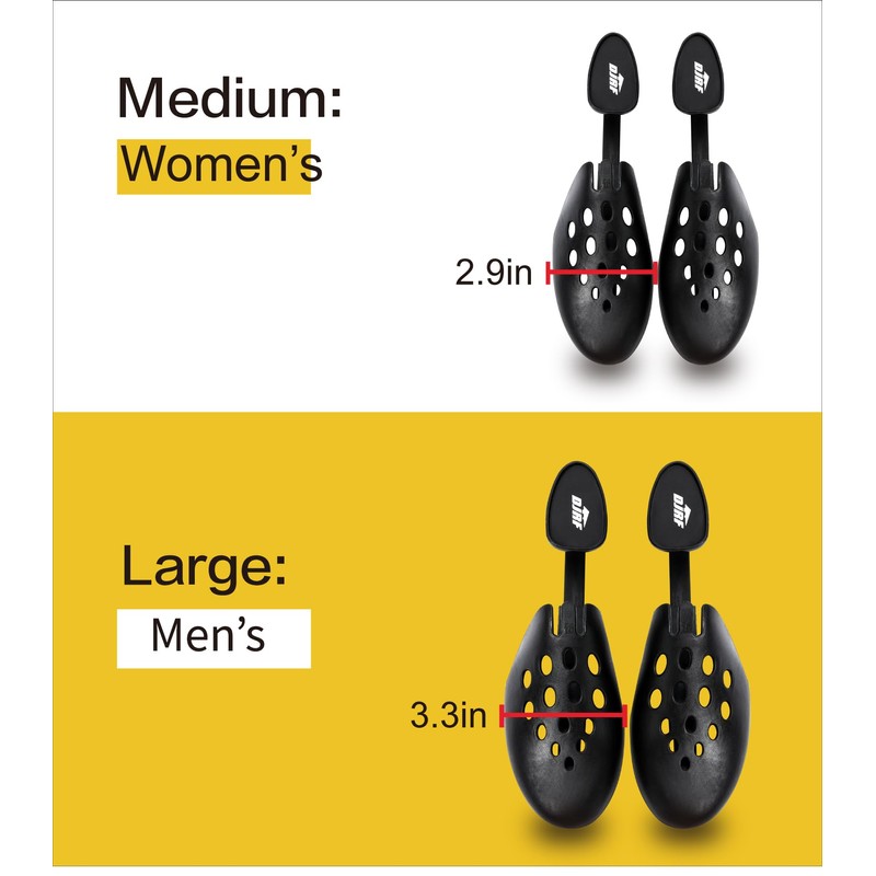 DJRF JJ Adjustable Length Plastic Shoe Tree Men women Travel