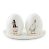 Wrendale Designs Salt & Pepper Pots and Tray, White