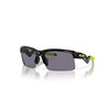 Oakley Youth OJ9013 Capacitor Rectangular Sunglasses, Polished Black/Prizm Grey, 63