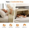 AKIMRABY Adjustable Blanket Lifter for Bed, Non-Slip Design with 4