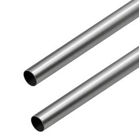 JoyTube 5/8" OD 304 Stainless Steel Tube 12" Length 3/50" Wall Thickness Weldable Tubing Round Metal Straight Pipe for Industry,Construction, DIY, Furnishing,Decoration,Crafts Model (2 Pcs)