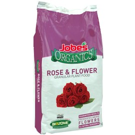Jobe’s Organics 9423 Easy Gardener Jobes 09423 Organic Rose Granular Fertilizer, 16-Ounce, 16 lb