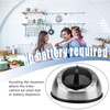 60 Minute Wind Up Timer Stainless Steel Kitchen Timer Countdown