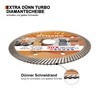GVHAKG Diamond Cutting Disc, 125 mm, Turbo Thin Diamond Cutting
