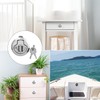 Biugaaufai 4 PCS 2 Inch Zinc Alloy Flush Pull Hatch