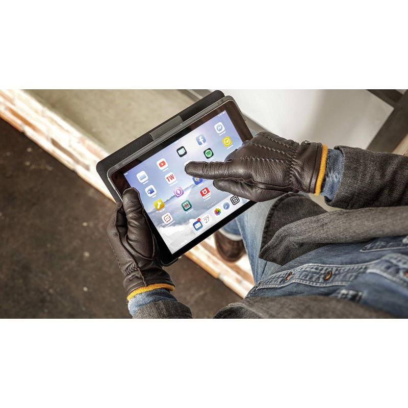 PEARLWOOD Miles Men's Touchscreen Gloves Made of Goat and Sheepskin