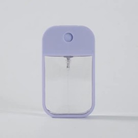 Portable High-Pressure Fine Mist Spray Bottle: Perfect For Alcohol Disinfectant And Hand Sanitizer! Nature Pack Canister Organiser Tin - White: Purple 45ml