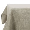 Deconovo - Waterproof Linen Effect Decorative Patio Tablecloth 137 x