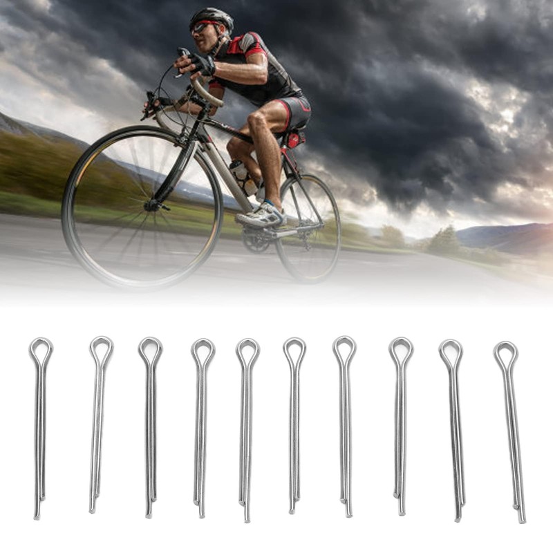 equlup Cotter Lock Pin, 10 Pcs Bike Disc Brake Pads