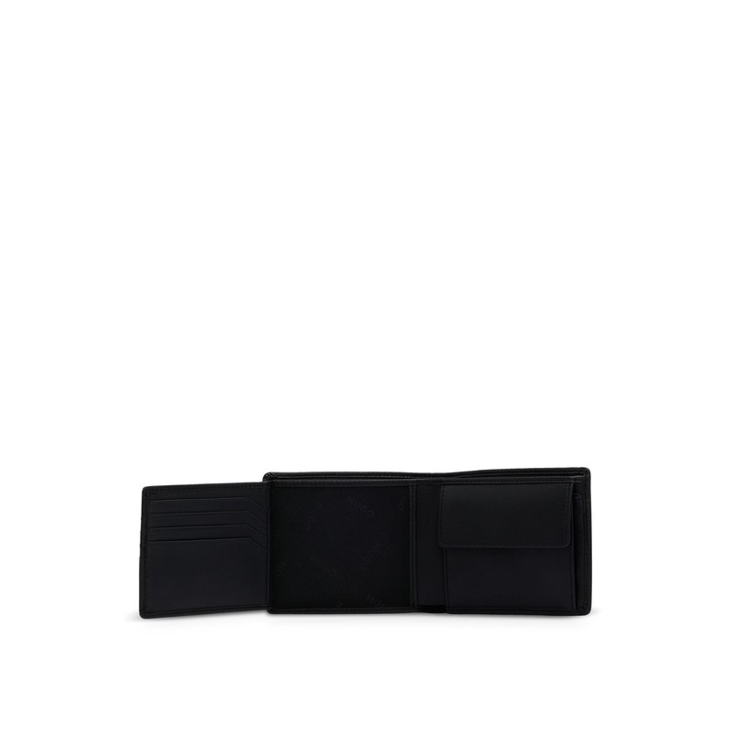 HUGO Men's Subway_Trifold Wallet, Black 1