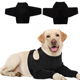 Dog Recovery Sleeve for Front Legs Dog Leg Sleeve to Stop Licking, Dog Elbow Protector Dog Leg Covers for Joints Pain, Dog Onesie Dog Surgery Spay Recovery Suit for Leg Wounds Dog Cone Alternative