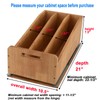 DINDON Pull Out Cabinet Organizer for Pans, Cookie Sheet, Bakeware,