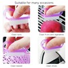 9-Piece Handle Nail Brush, Plastic Hand Brush, Nail Scrubber Cleaning