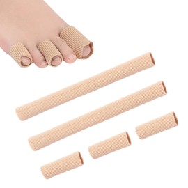 足 指サック 爪保護 【XS、S、M、Lサイズ/自分でカットでき、長さ調整も可能です】 指や爪のキャップ ゆびさっく (爪 や 指 を優しく保護し、蒸れにくく快適にお使い頂けます！) ゆびサック 足指 親指 足爪 保護キャップ 【Relema】 (XS)