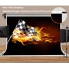 Racing Car Backdrop Flame Black Photography Background MEETSIOY 7x5ft Themed