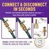 GORILLA EASY CONNECT Garden Hose Repair Kit with Integrated Quick