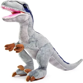 lilizzhoumax Velociraptor Plush Toy, 43 cm/17 Inches, Simulated Animal Velociraptor Plush Toy, Kawaii Dinosaur Cuddly Toy, Realistic Dinosaur Plush Toy for Wild Animals, Gift for Children