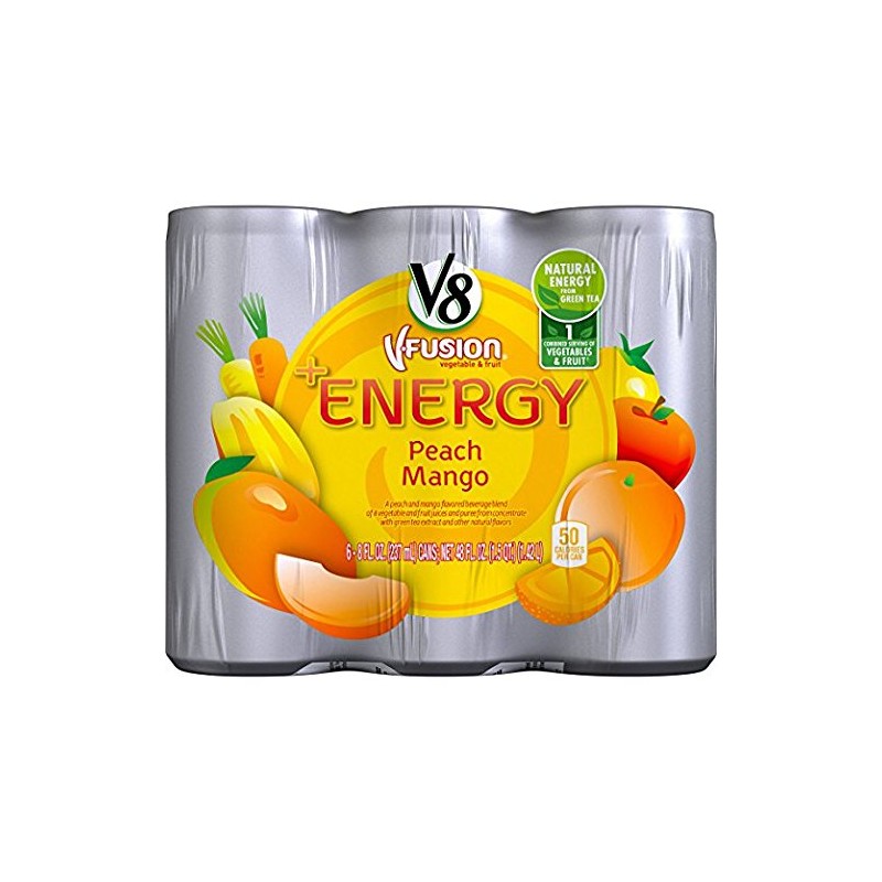 V8 +Energy Variety Pack, Pomegranate Blueberry, Peach Mango, Orange Pineapple