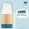VIGOROUS® Pack of 40 Sustainable Interdental Brushes, ISO 4, 0.7