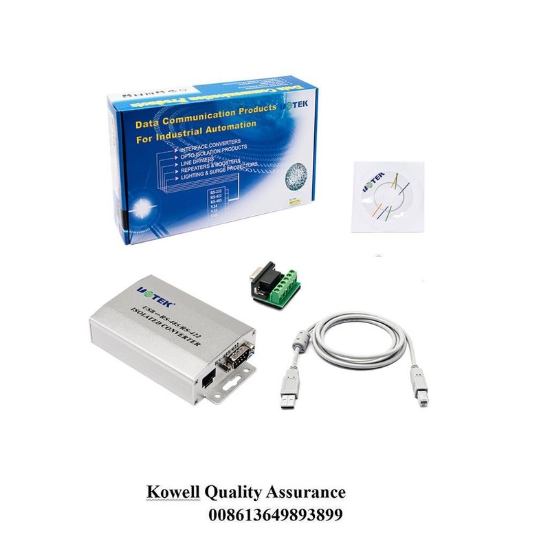 UTEK UT-820E USB to 422/485 Vonverter(1-Port USB to RS-485/422 Serial