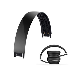 Solo2 Headband Replacement Top Headband Repair Parts Compatible for Beats Solo 3.0 Wireless Solo 2.0 Wireless Over-Ear Headphones (Black)