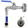 Drum Faucet for 55 Gallon Drum, 2" Stainless Steel Barrel