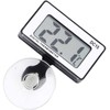 Gellvann Digital Aquarium Thermometer Submersible with Suction Cup Waterproof LCD