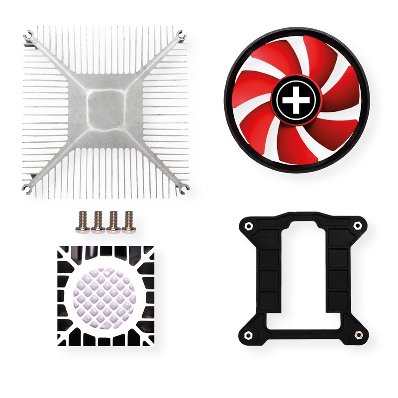 Xilence XC032 Cooler Performance C Cooling Fan Black/Red