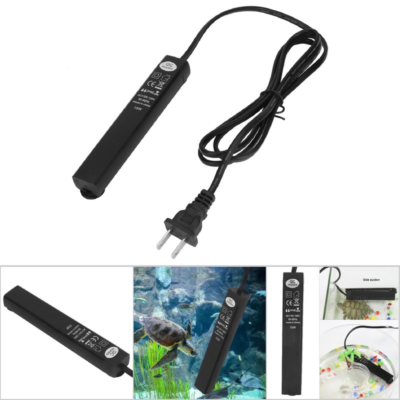 Mini Turtle Tank Heating Rod Fish Tank Heater Aquarium Water