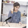 Kisangel 1 Set USB Microphone for Live Streaming Recording Durable