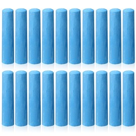 ywmigl 20 Pcs Sidewalk Chalks for Kids Non Toxic Jumbo Chalk for Party Gift Outdoor Art Classroom Play Painting (Blue)