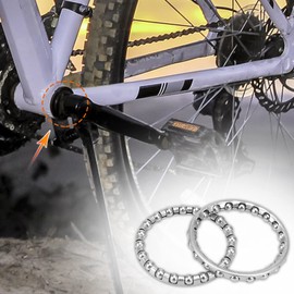 X AUTOHAUX 2pcs 40mm x 20 Ball Bearings Cages Crank Bearings Wheel Bearing Retainer for Bicycle