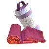 Khataland Equanimity Yoga Towel with Travel Case, Extra Long Mat