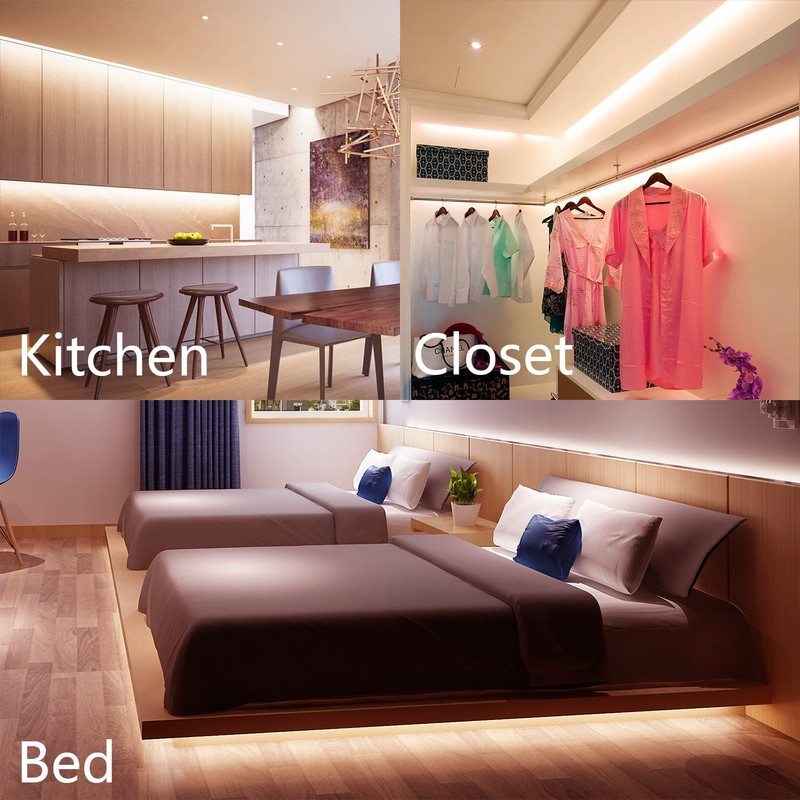 DAYBETTER Under Cabinet Lighting kit, 10 PCS LED Strip Lights