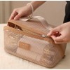 Neceser de Viaje para Cosméticos, Bolsa Portátil de Maquillaje con