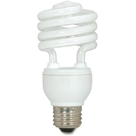 CFL Spiral Bulb, 18 Watts, 3/Pack