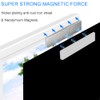 Blackout Blind Accessory,12Pair Magnetic Closure With Adhesive(Metal Board With Adhesive+Magnetic