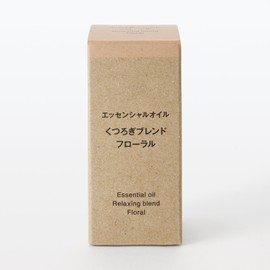 MUJI OCH04A4A Essential Oils, Relaxing Blend, Floral, 1.0 fl oz (30 ml)