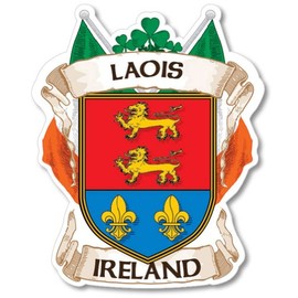 Laois County Ireland Irish Car Bumper Sticker/Decal