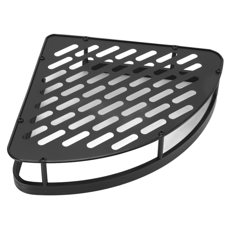 Triangular Shower Shelf Punch Free Rustproof Aluminum Shower Corner Shelf